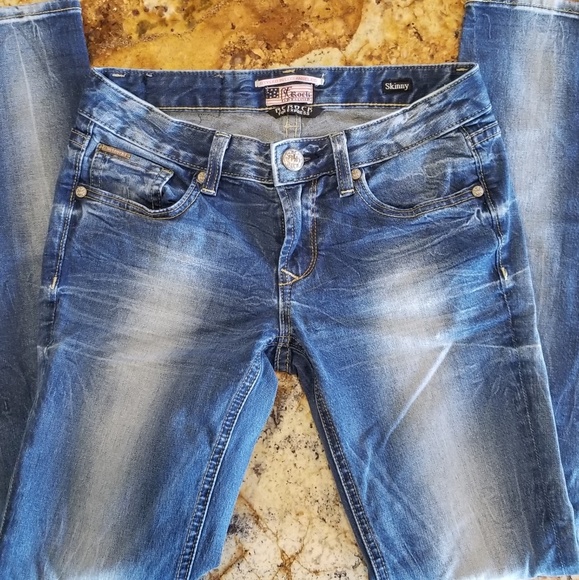 ReRock Skinny Jeans Sz 0 - Picture 2 of 4